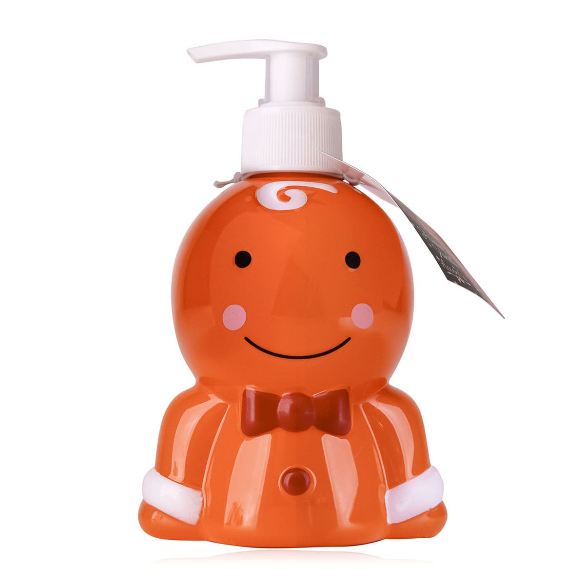 Accentra Seifenspender Lebkuchenmann, Flüssigseife, Weihnachtsseife, Weihnachtgeschenk, Mitbringsel, 8160188, Pumpspender Gingerbread Man