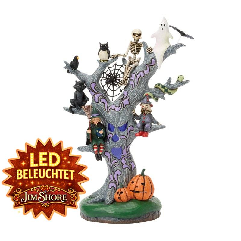 Wicked Woods Scary Tree - Spukbaum LED beleuchtet 6018090 - Heartwood Creek Jim Shore Halloween