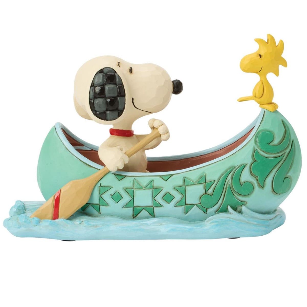 Canoe Believe It Snoopy & Woodstock im Kanu - 6017869 Jim Shore Peanuts Collection Peanuts Figur