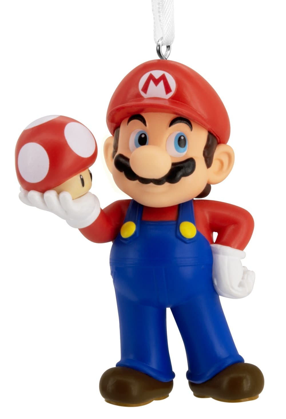 Nintendo Super Mario mit Pilz Hallmark Ornament - Hallmark Weihnachtsanhänger 30206174 Nintendo Super Mario mit Pilz Hallmark Ornament - Hallmark Weihnachtsanhänger 30206174