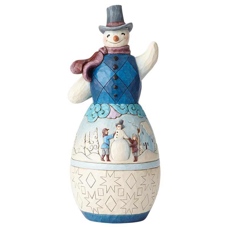 Heartwood Creek, Jim Shore, Snowman with Winter Statue, 6001523
