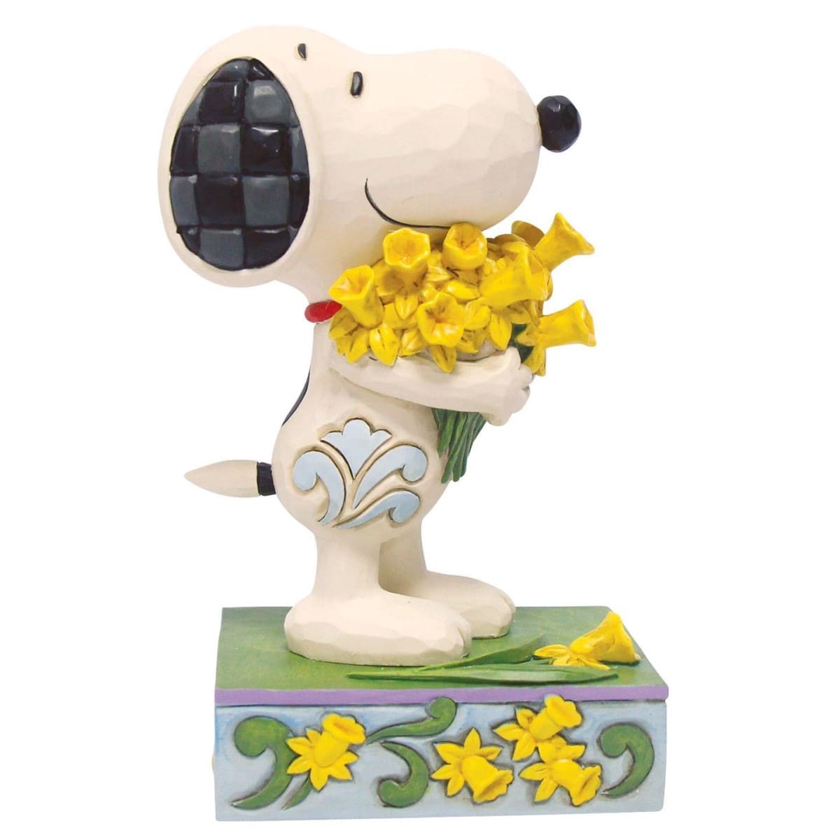 A Bouquet of Happiness Snoopy - 6017914 Jim Shore Peanuts Collection Peanuts Figur Snoopy Daffodils Osterglocken