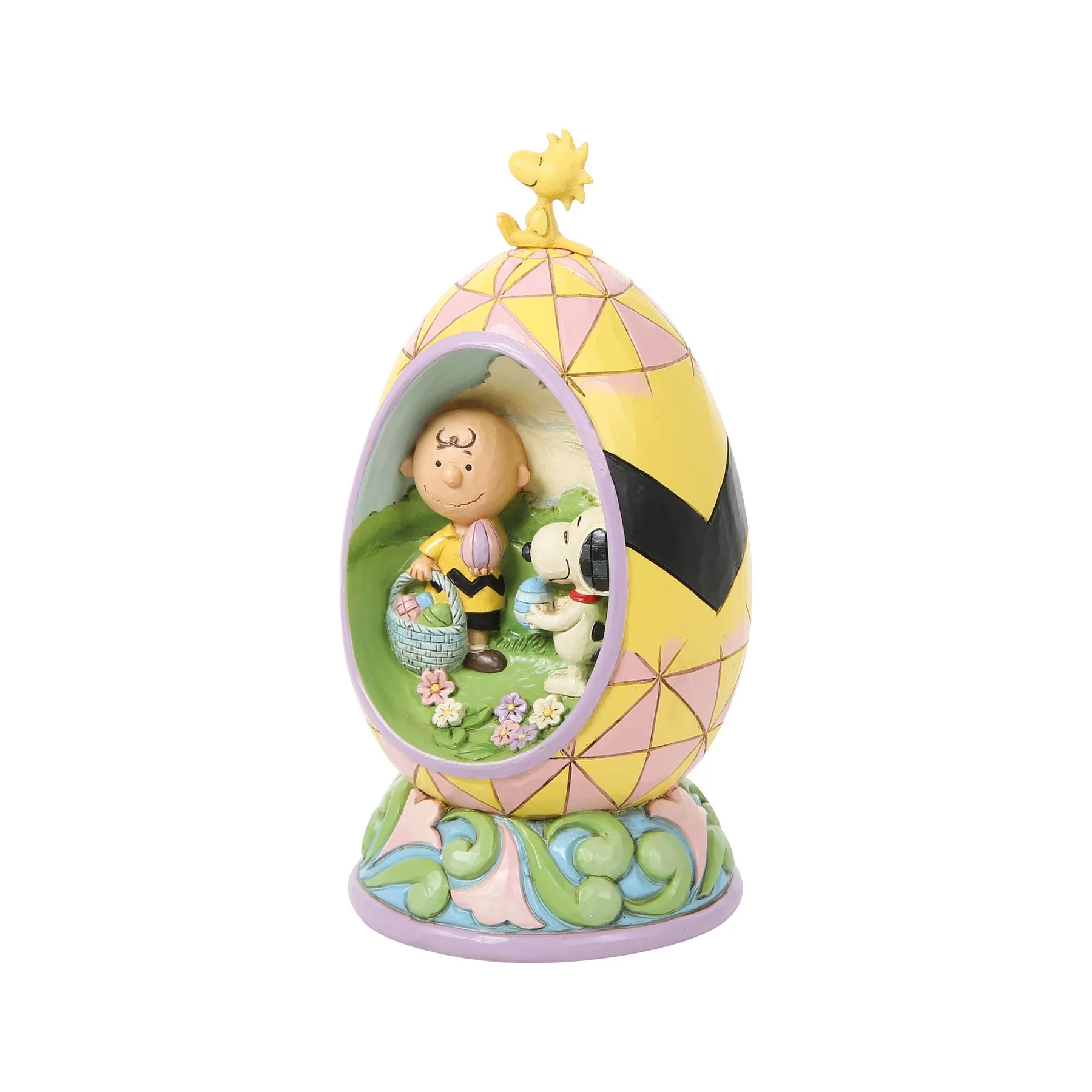 You're A Good Egg, Charlie Brown Osterei-Diorama - 6019592 Jim Shore Peanuts Snoopy Figur