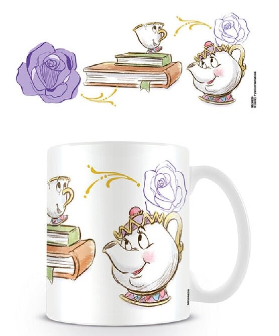 Disney Tasse Schöne und das Biest / Beauty and the Beast Becher von Pyramid International 116518 - Madame Pottine & Tassilo