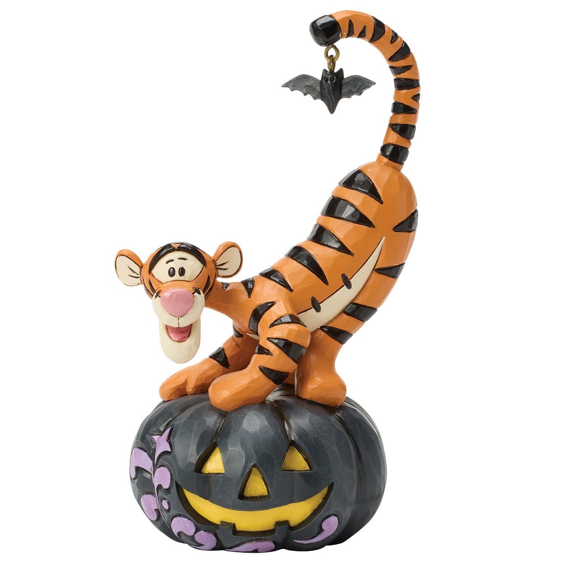 Bat-tastic Fun Tigger Jack-o-Lantern Winnie Puuh Figur 6017944 Disney Traditions Jim Shore Halloween