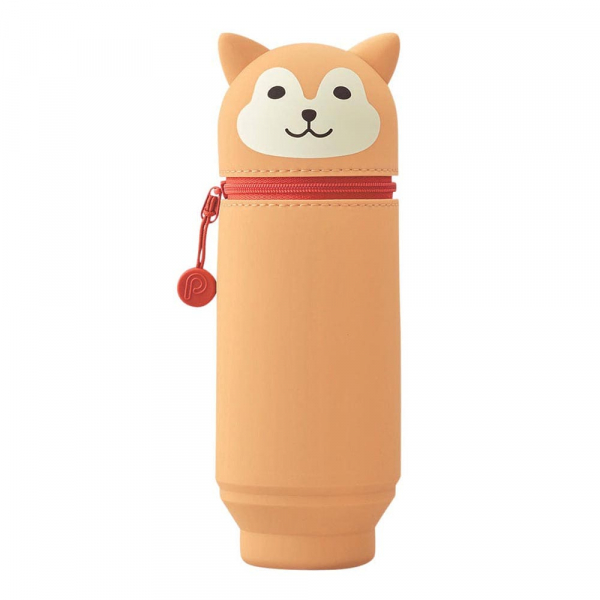 Lihit Lab, PunPuniLabo, Punilabo, Lihit Lab, Federtasche und Stiftehalter, stehende Federtasche, Pencil Case, animal, Tiere, stand up pen case, Dog, Hund, Shiba Inu, Faulenzer, Schlamper, Federmappeilabo, Stand Up Case, Stiftehalter, Federtasche, Schlampe