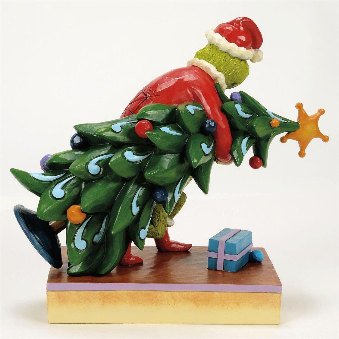 Grinch Carrying / Stealing Tree - Grinch stiehlt Weihnachtsbaum - Grinch by Jim Shore 6017064