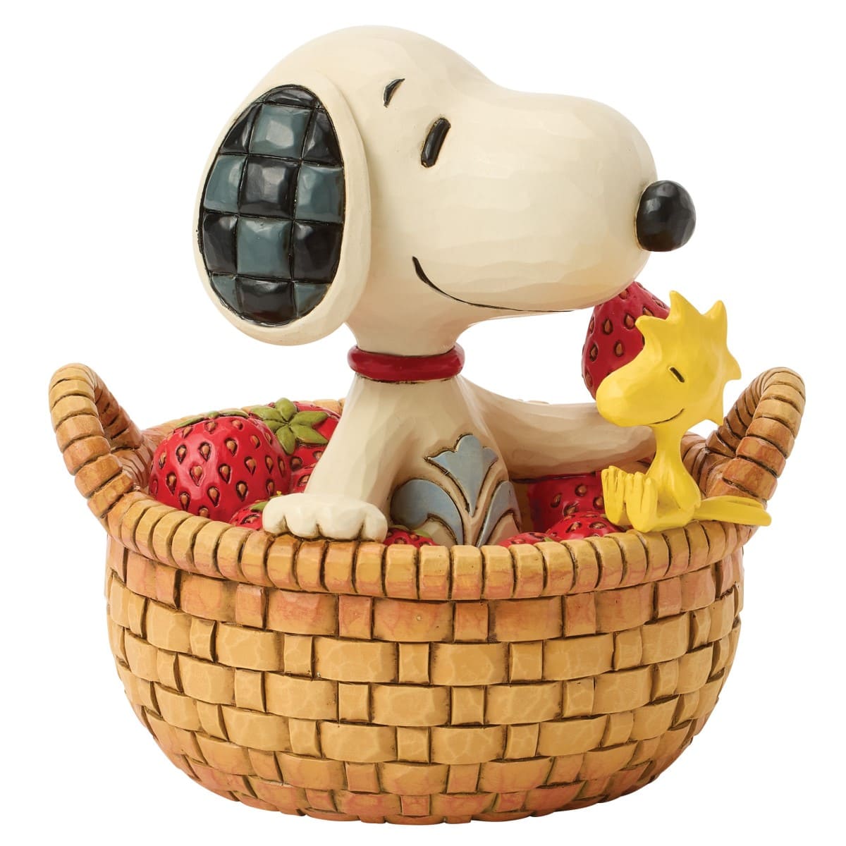 Berry Happy Snoopy & Woodstock im Erdbeerkorb 6017870 Jim Shore Peanuts Collection Peanuts Figur Snoopy
