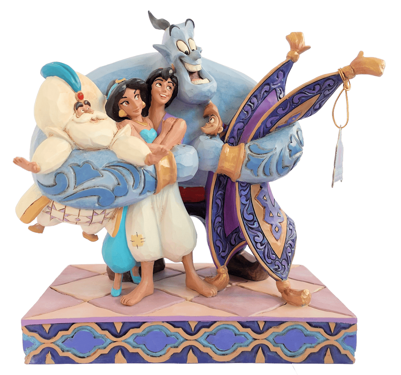 Group Hug! - Aladdin Figurine / Gruppenumarmung - Disney Traditions by Jim Shore 6005967