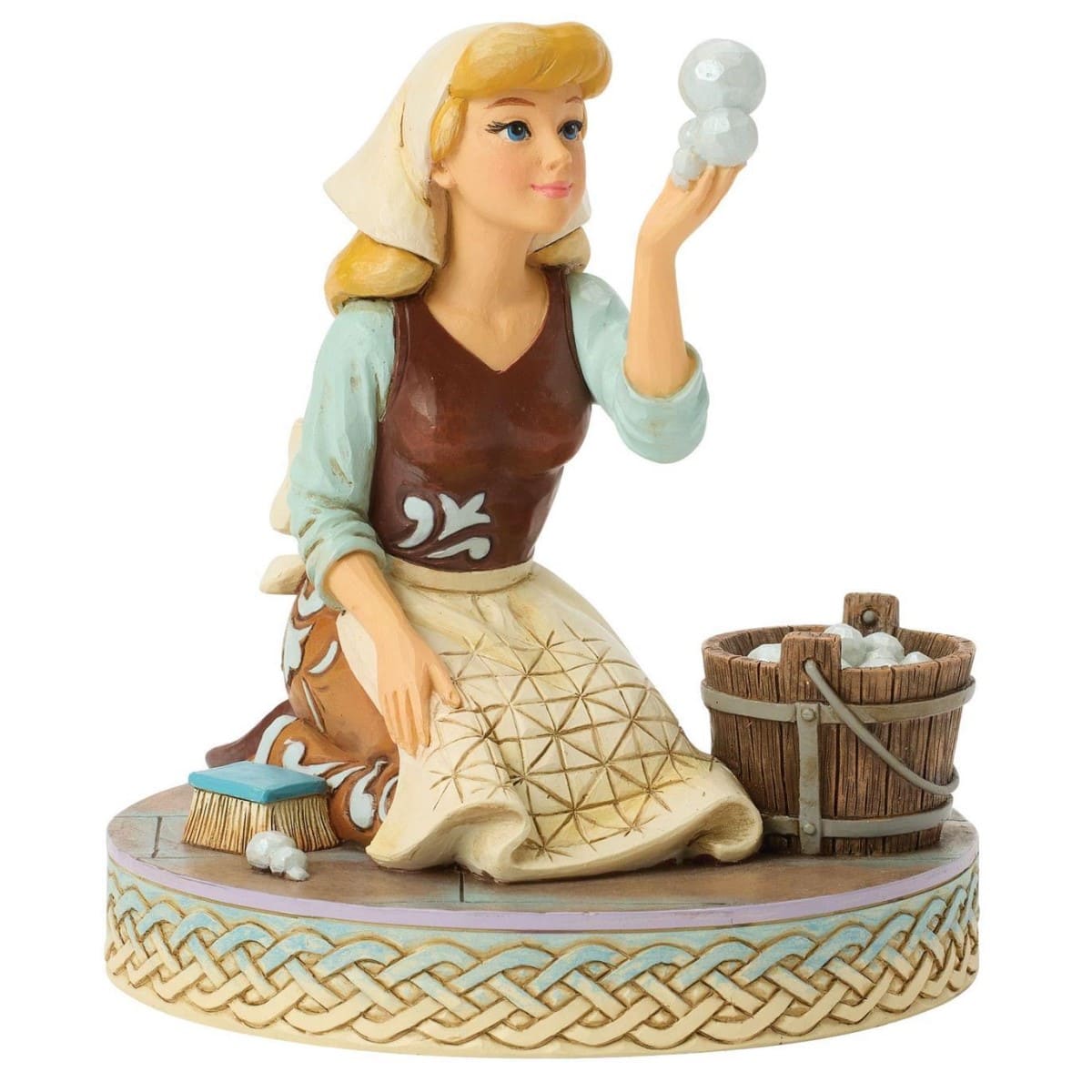 Hope In Every Bubble Cinderella mit Seifenblase - 6017856 Jim Shore Disney Traditions Disney Figur