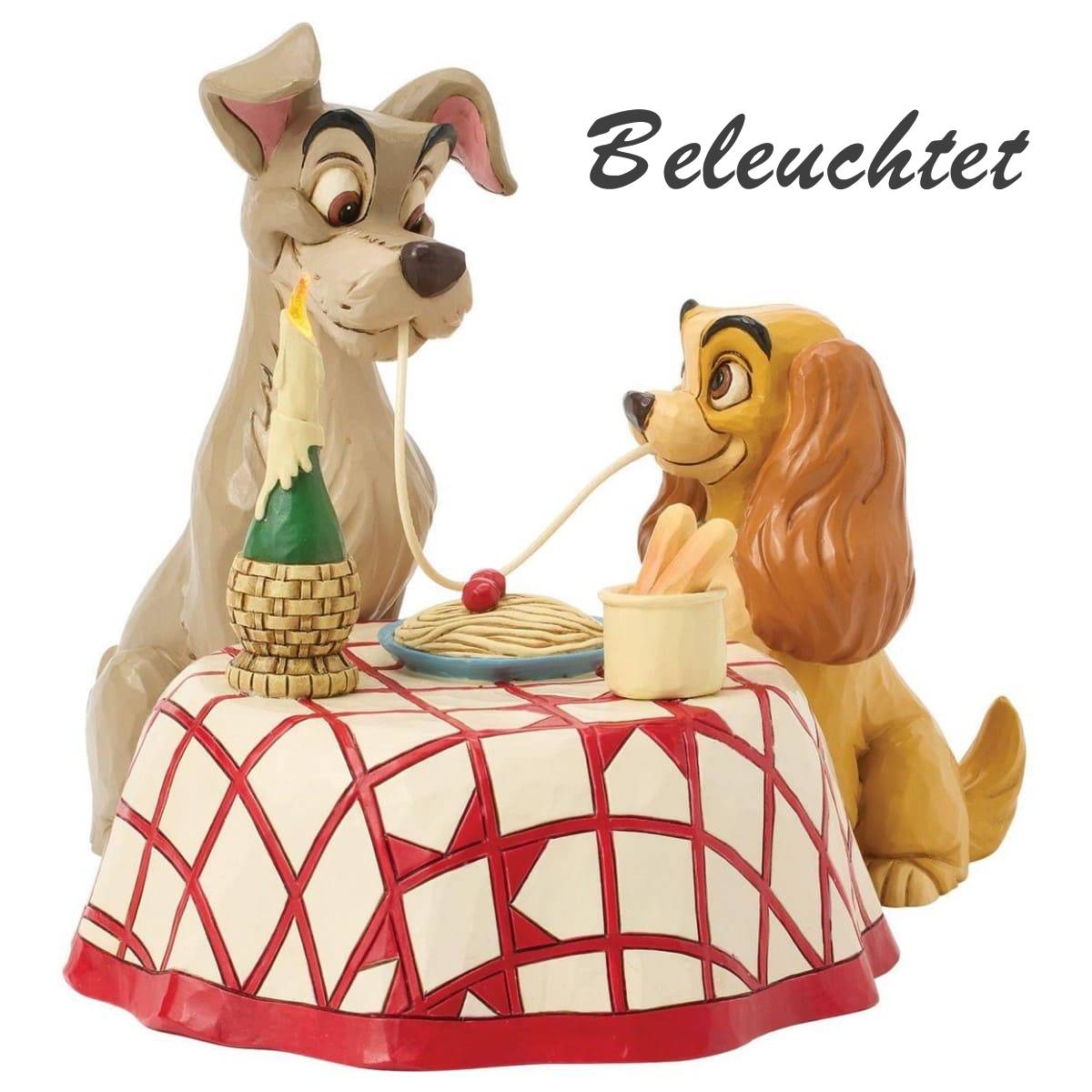 Dinner for Two Susi & Strolch Lady & the Tramp - 6016899 Jim Shore Disney Traditions Disney Figur