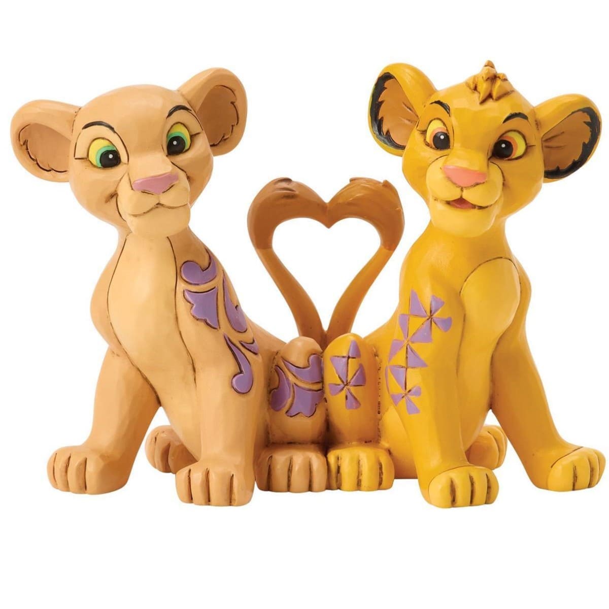 The Circle of Love Simba & Nala - 6017847 - Jim Shore Disney Traditions Disney Figur König der Löwen