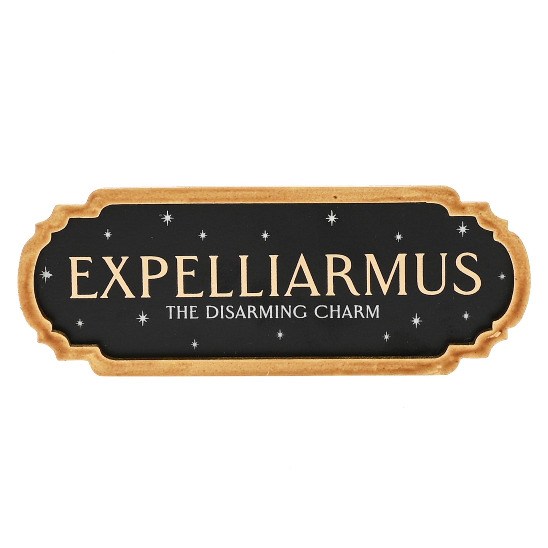 Harry Potter Zauberspruch, Harry Potter Schild, Expelliarmus, Harry Potter Alumni Spell Sign, WB248, Warner Brothers, Harry Potter Wandschild
