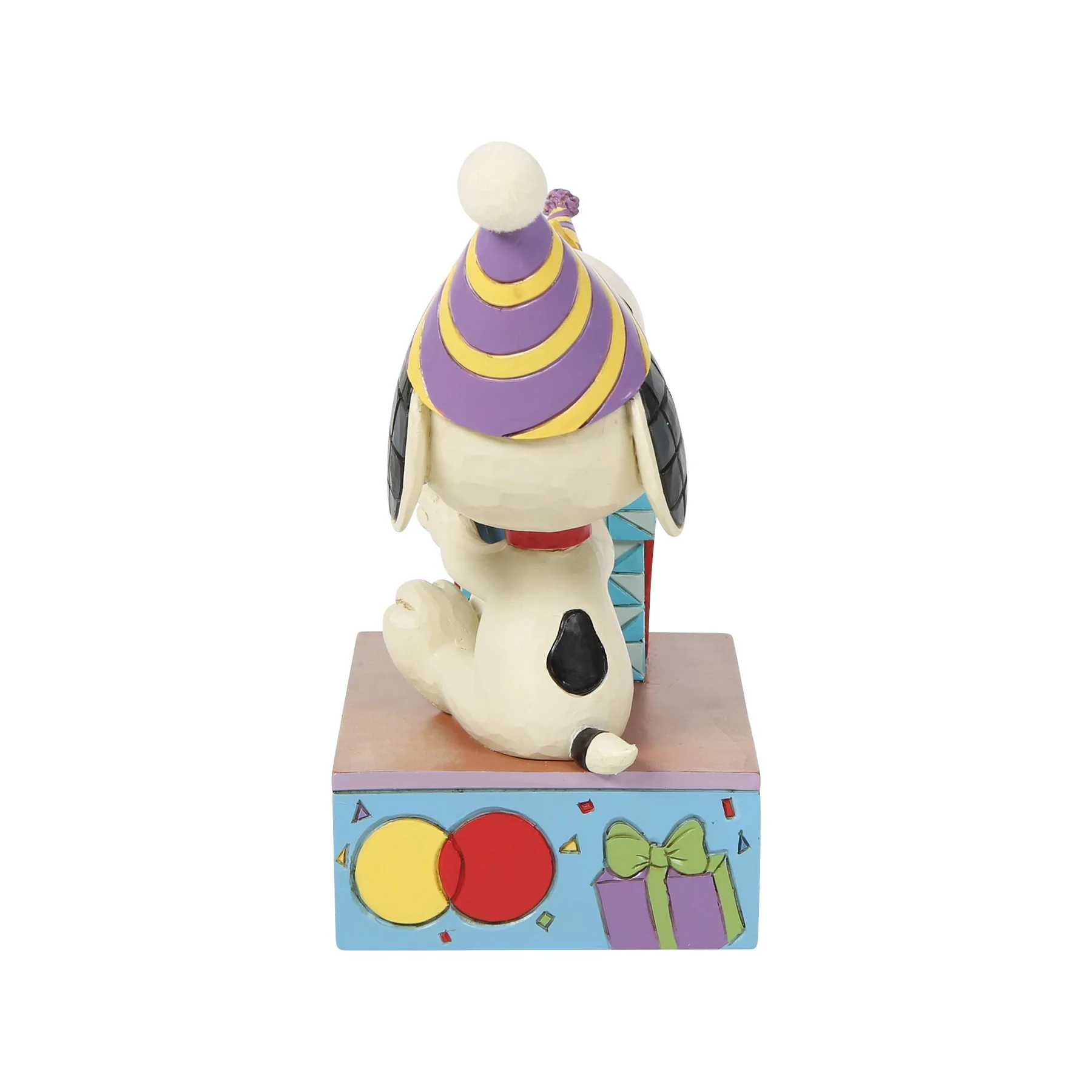 You Take The Cake Snoopy Geburtstagsfigur mit LED Kerze und Cupcake - 6019599 Jim Shore Peanuts Snoopy Figur