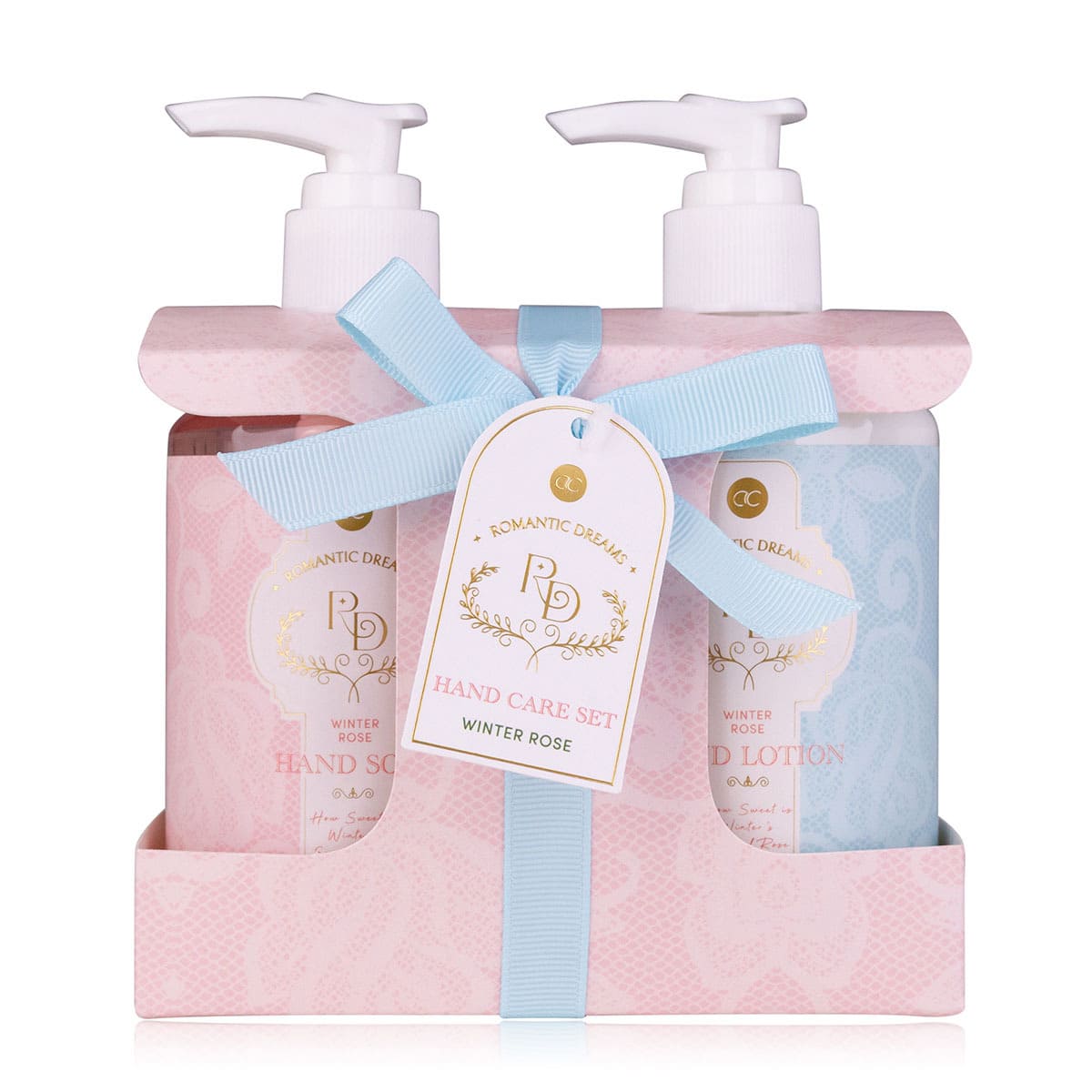 Seifenspender & Handlotion Handpflegeset Romantic Dreams in Geschenkbox - Handseife 6058250