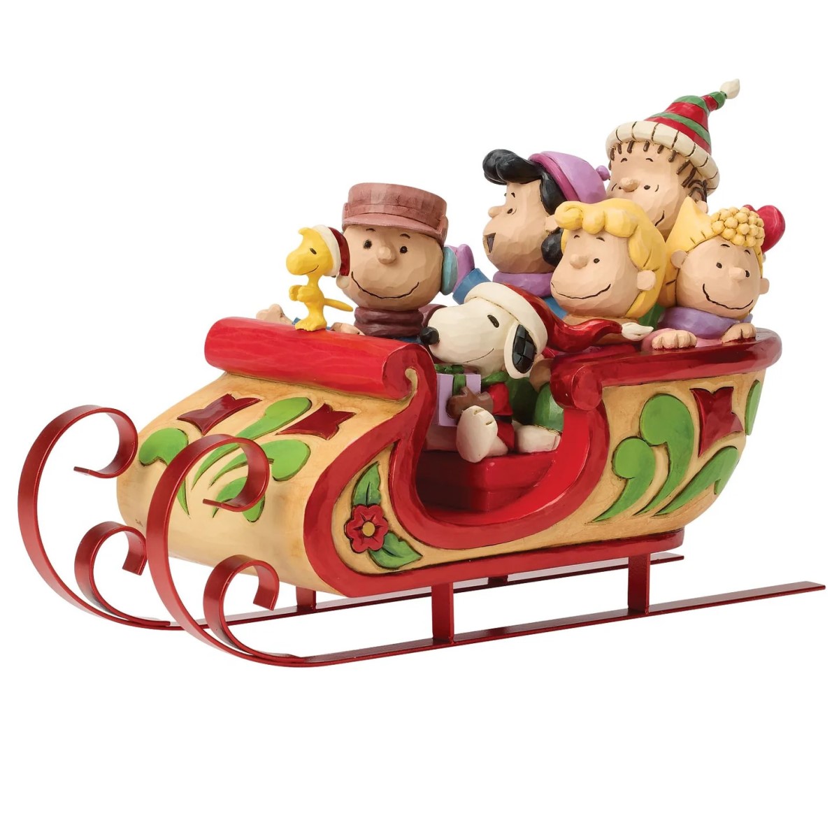 A Sleigh Ride to Remember - Peanuts Gang im Schlitten 6018692 - Jim Shore Peanuts Figur