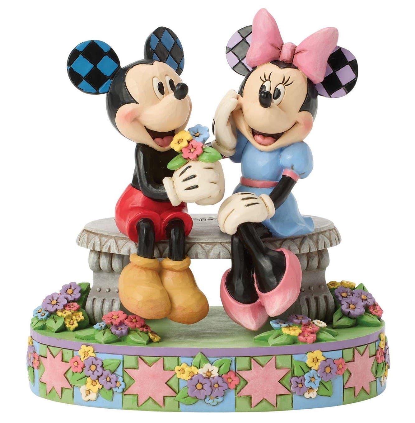A Blooming Romance Mickey & Minnie Spring Frühling - 6017845 - Jim Shore Disney Traditions Disneyfigur
