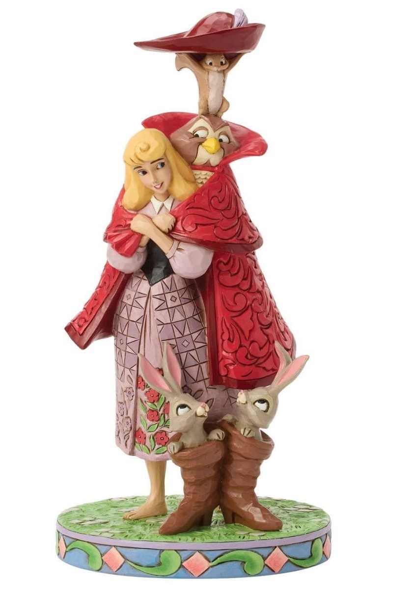 Princess of the Woods Aurora mit Waldtieren- 6017857 Jim Shore Disney Traditions Disney Figur Dornröschen