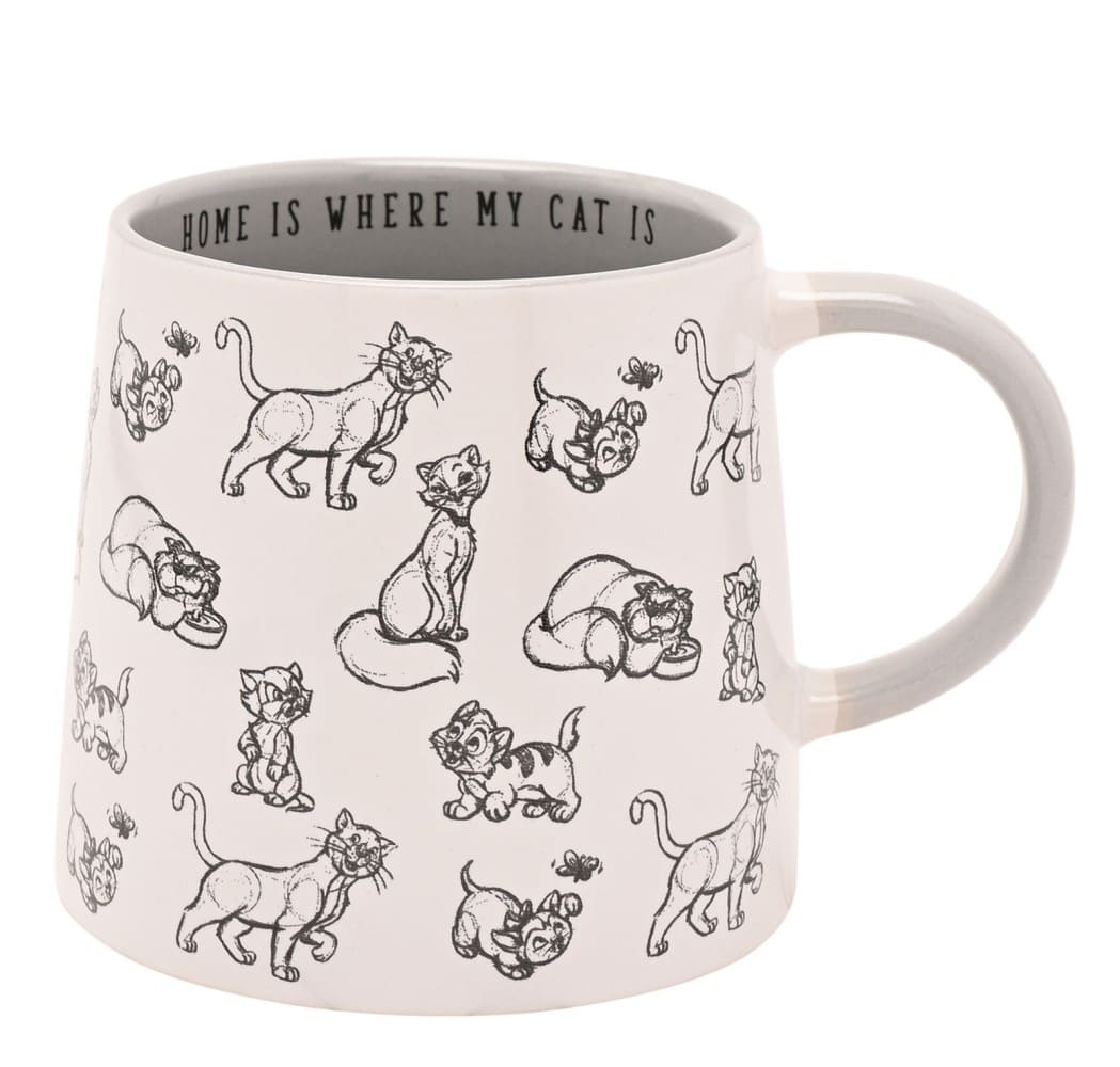 Disneybecher Cats & Dogs - Home Is Where My Cat Is DI2426 / Disney Tasse