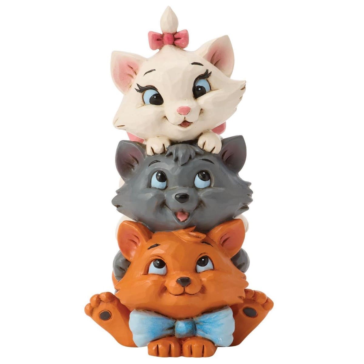 Aristocats Stacked Minifigur - 6017859 Jim Shore Disney Traditions Disney Figur - Marie, Berlioz, Toulouse