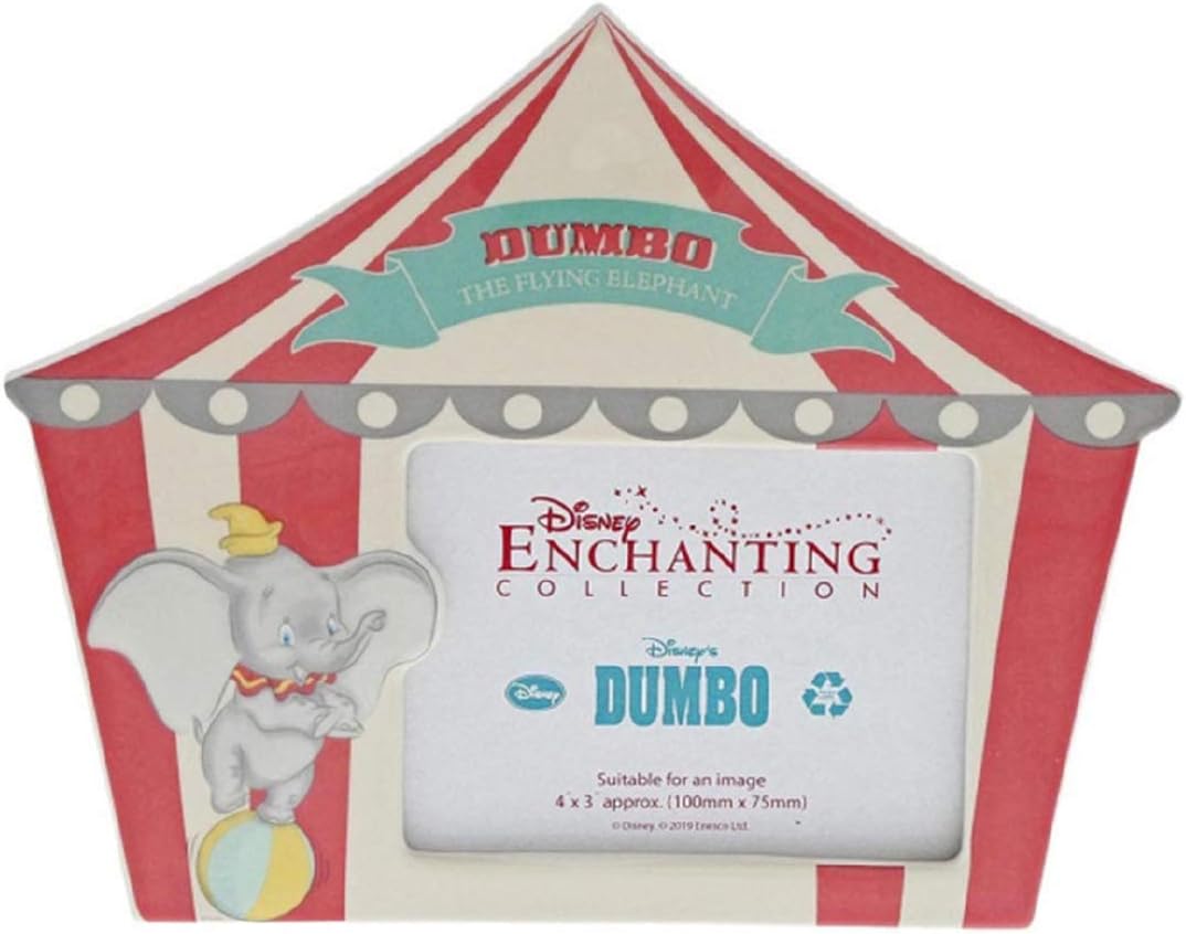 Dumbo Bilderrahmen / Photo Frame - Zirkuszelt mit Dumbo auf Ball - A29572 Enchanting Disney