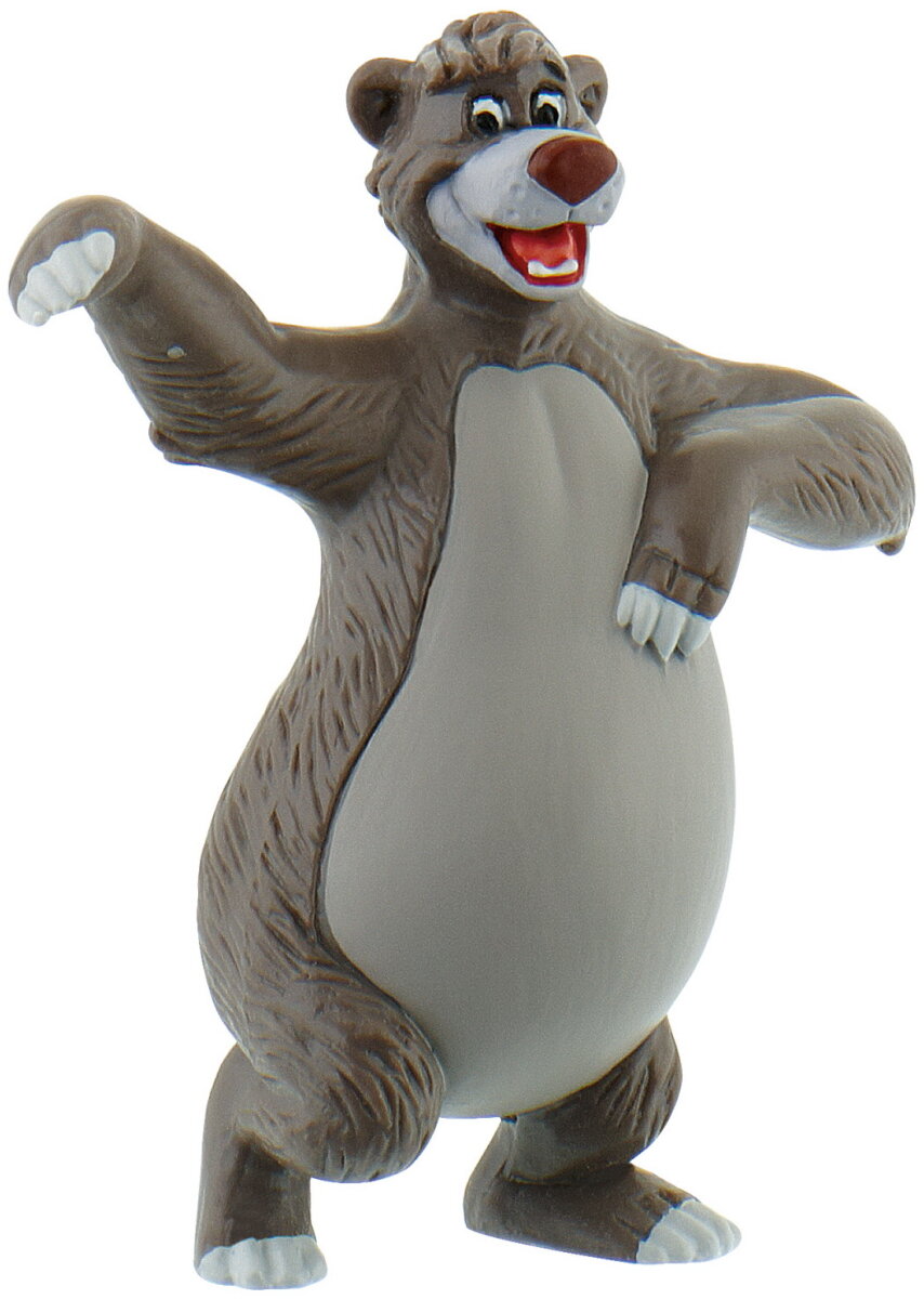 Dschungelbuch - Balu /  Walt Disney Spielfigur - Tortenfigur - Disneyfigur Bullyland 12381