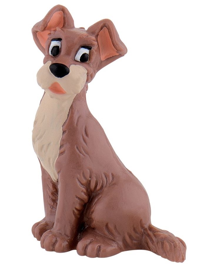 Lady & the Tramp - Hund Strolch Walt Disney Spielfigur -  Tortenfigur - Disneyfigur Bullyland 12446