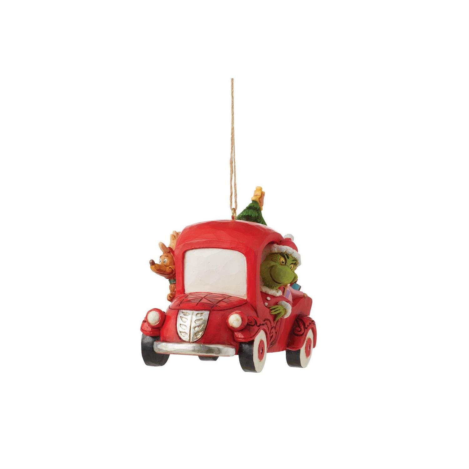 Grinch in a Red Truck Ornament - The Grinch by Jim Shore 6012706