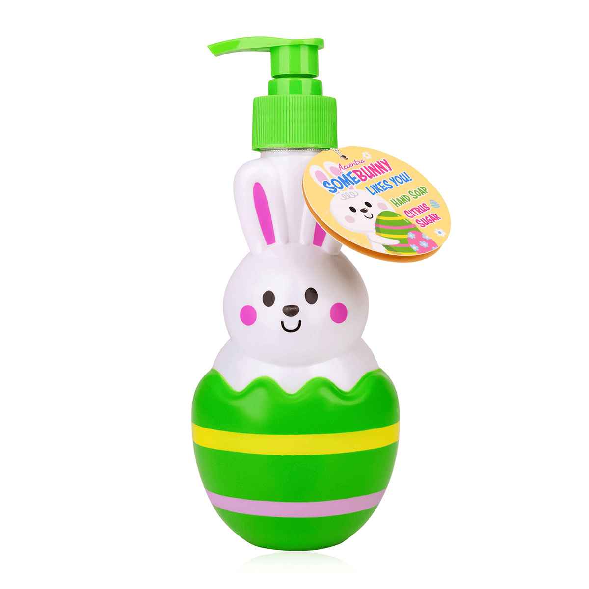 Handseife - Seifenspender Hase Osterhase im Osterei 8163192 - Pumpspender mit Flüssigseife / Kinderseife