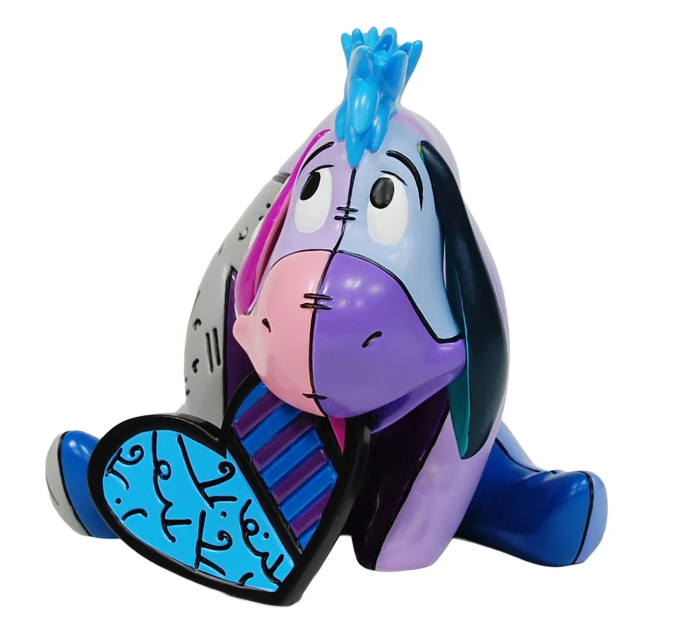 Eeyore - I-Aah - Disney Romero Britto 6019021 - Sammlerfigur aus Winnie Pooh