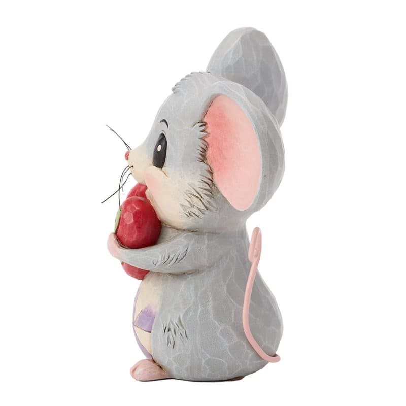 With All My Heart - Maus mit Herz / Mouse holding heart 6020342 - Heartwood Creek by Jim Shore