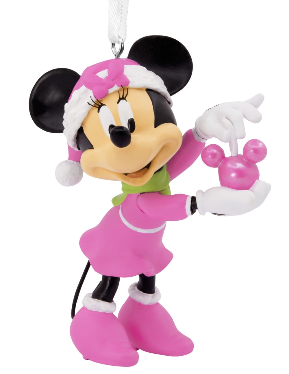 Minnie Maus mit Weihnachtskugel Hallmark Disney Ornament 30206192 - Weihnachtsanhänger Minnie Maus mit Weihnachtskugel Hallmark Disney Ornament 30206192 - Weihnachtsanhänger