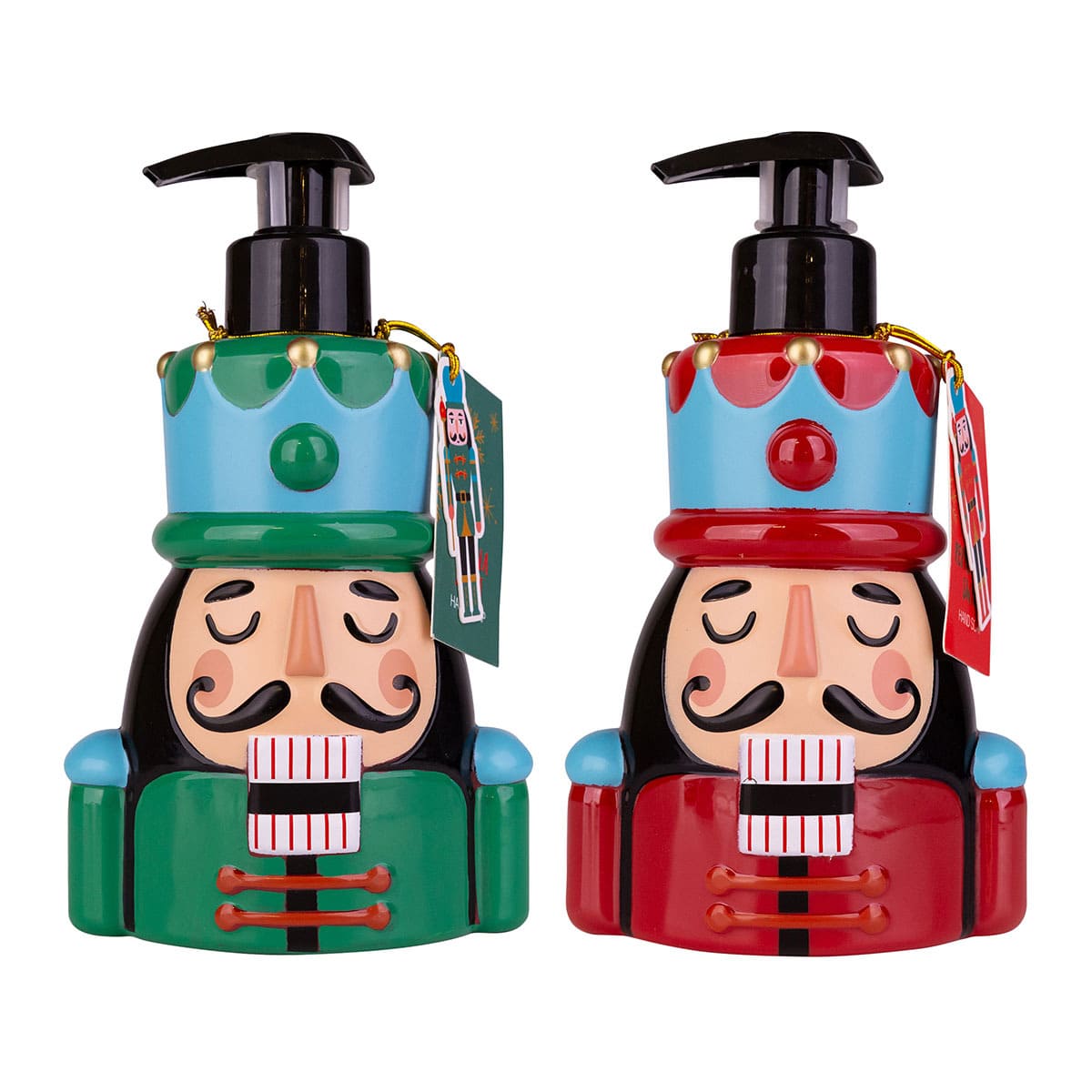 Accentra Seifenspender Nussknacker, Flüssigseife, Weihnachtsseife, Weihnachtgeschenk, Mitbringsel, 8160178