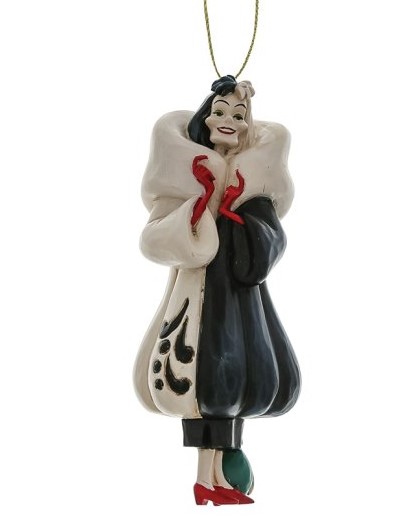 Villain - Cruella de Vil Ornament - Disney Traditions Jim Shore 6017554