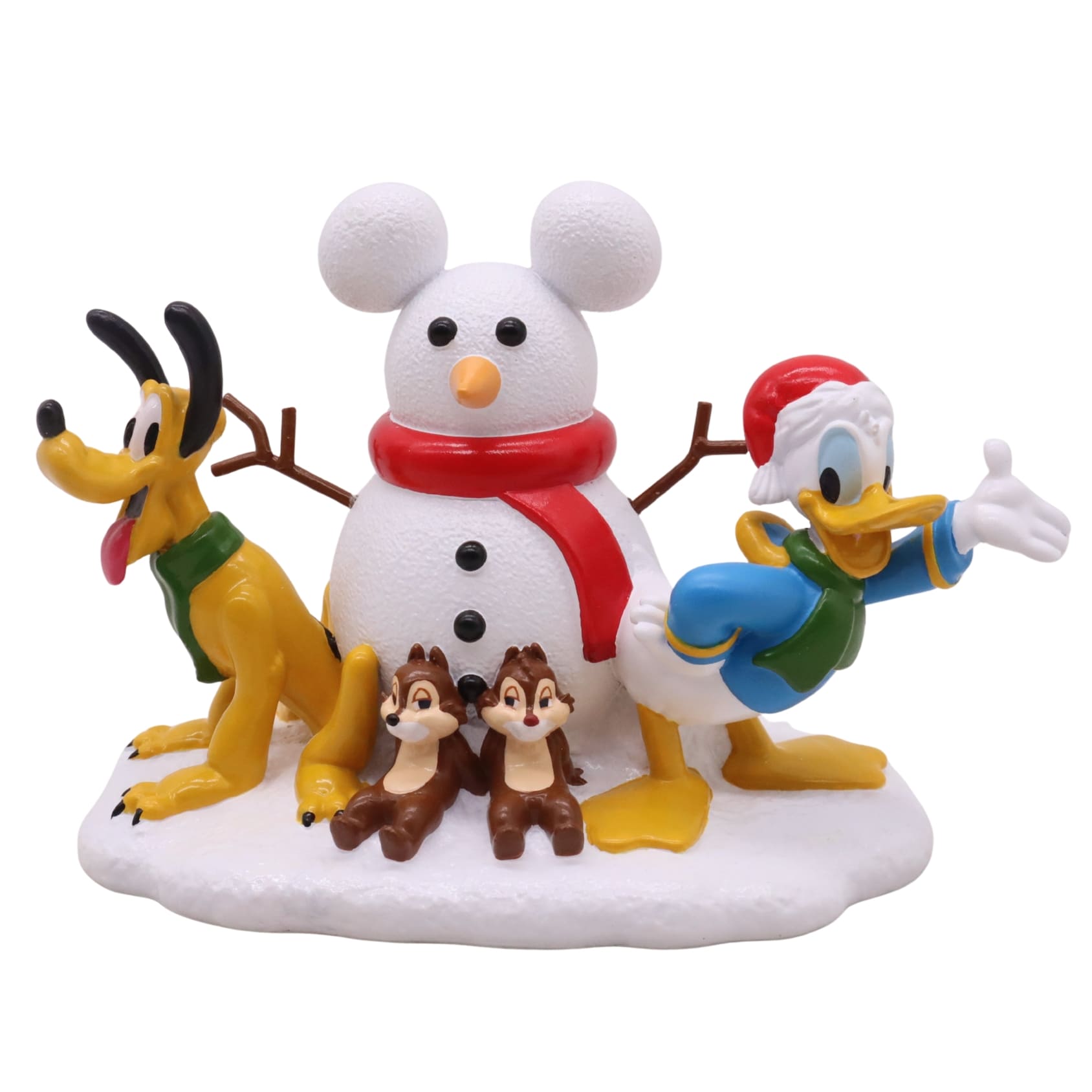 Mini Weihnachtsfigur Donald Duck & Pluto - DN26397 - Christmas Inspirations Disney Weihnachtsfigur