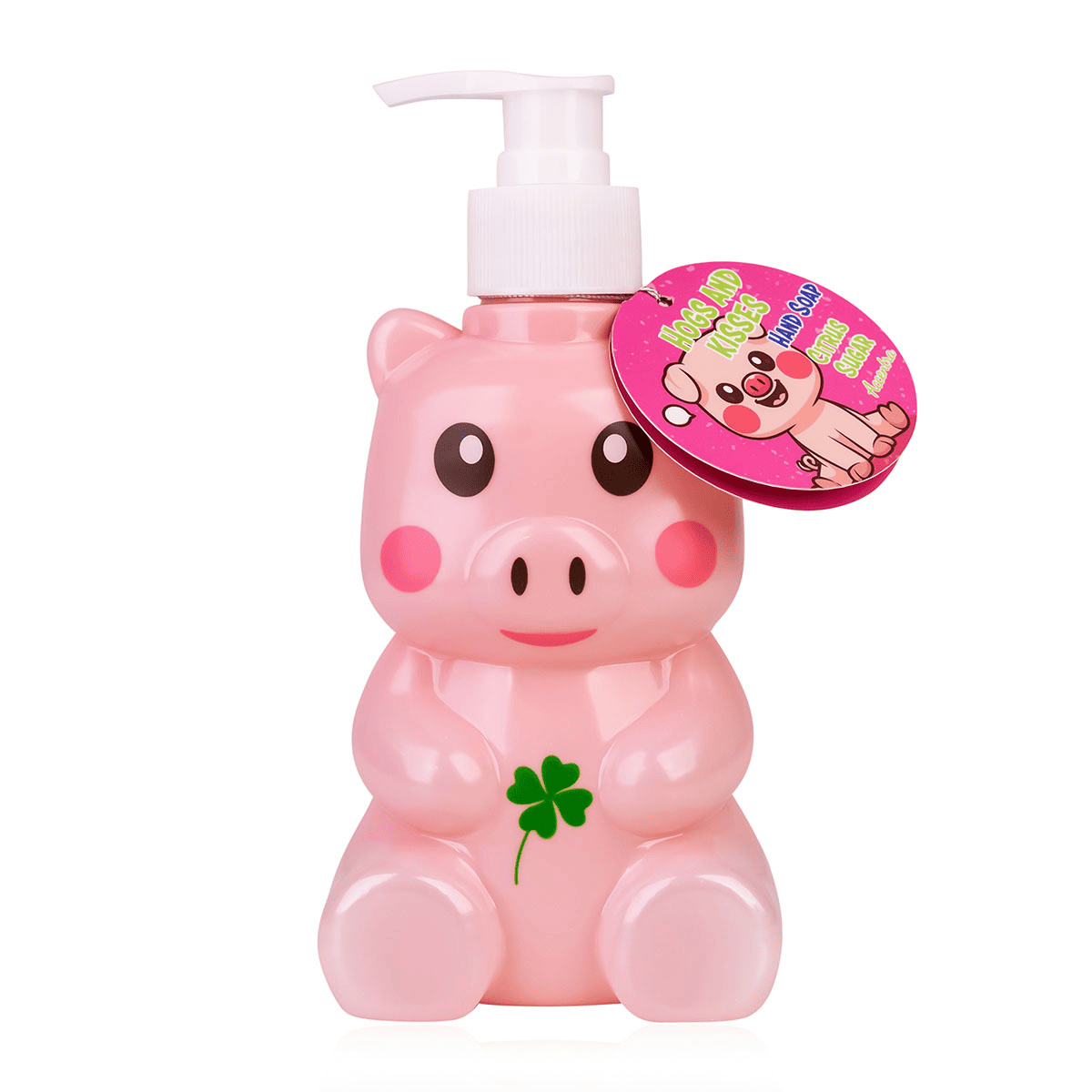 Handseife - Seifenspender Glücksschwein - Lucky Pig 8163195 - Pumpspender mit Flüssigseife / Kinderseife