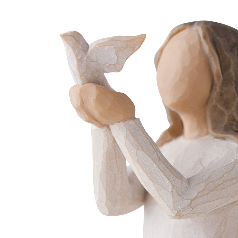 Soar - Emporsteigen / Mädchen mit Taube - Willow Tree Figur Susan Lordi 27173